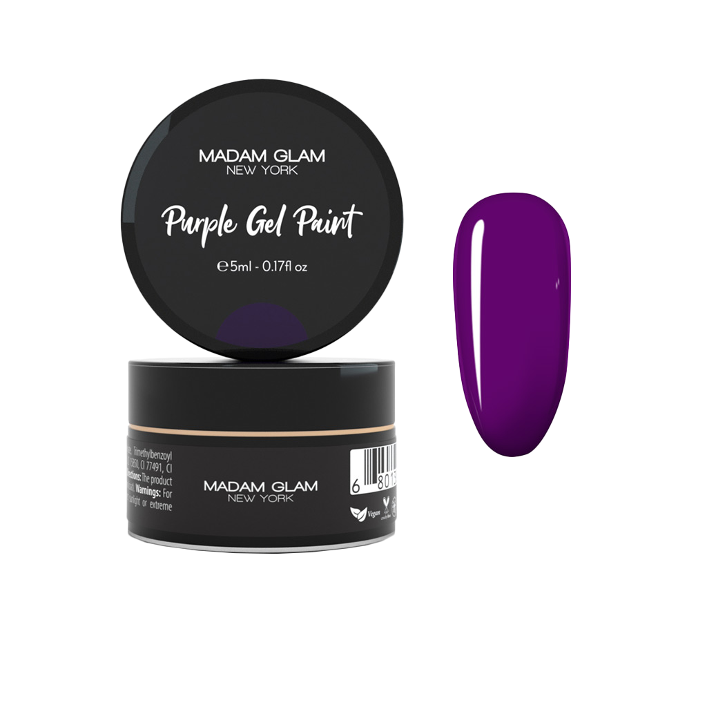 Purple Art Gel Paint - Madam Glam