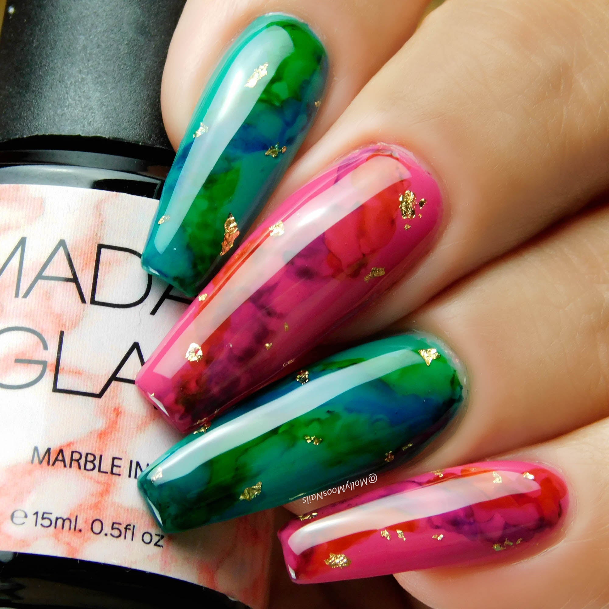 A Marble-ous Nail Art Idea!