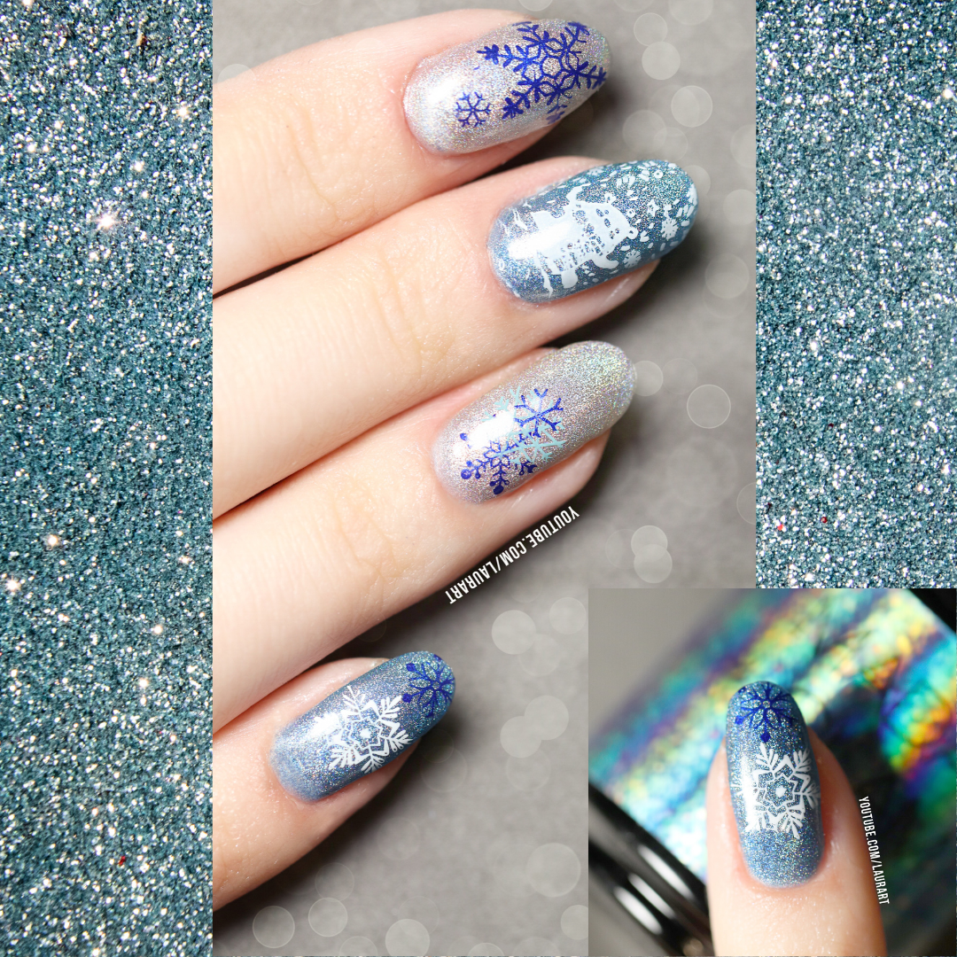 #creativechallenge: Holographic Manicure x Laurart