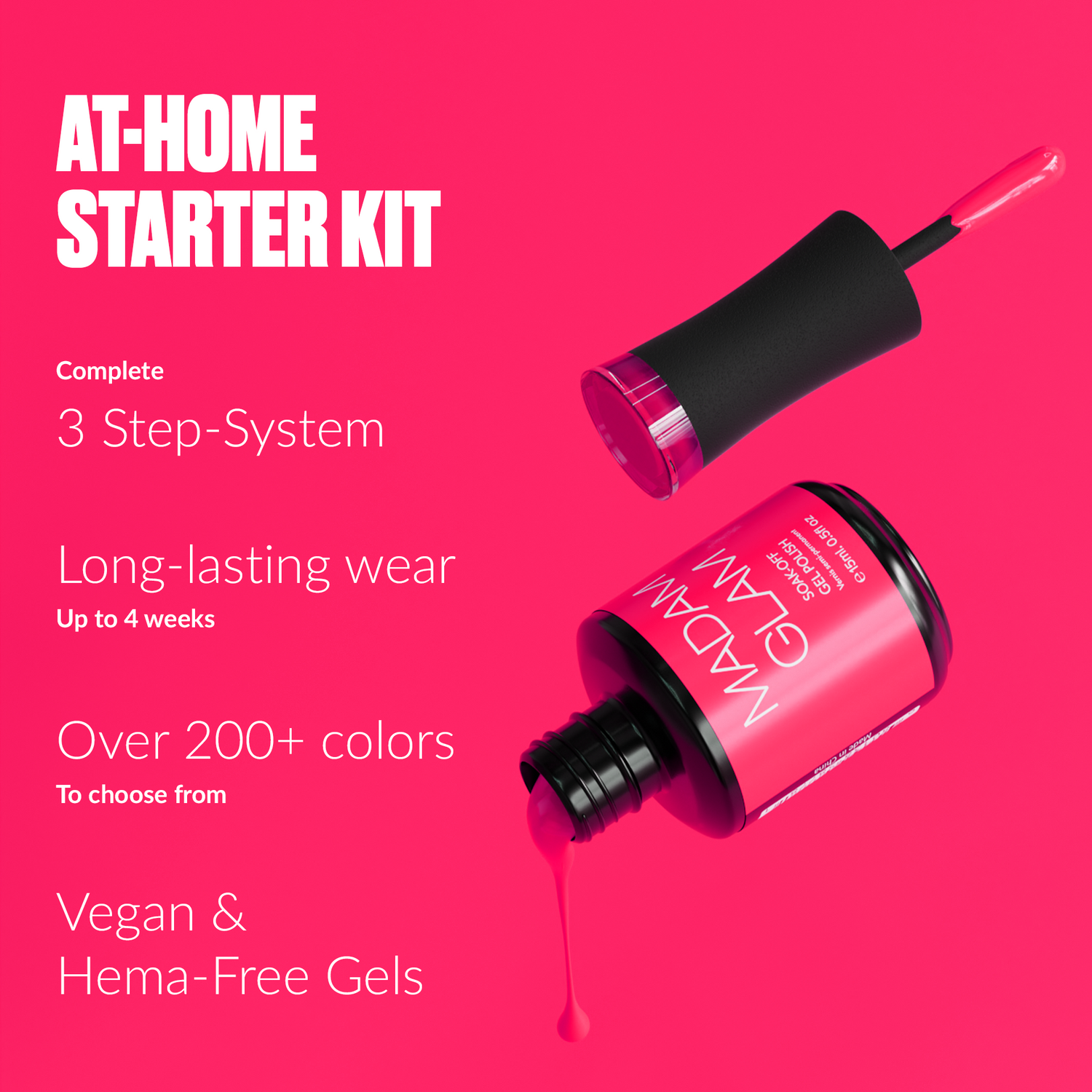 At-Home Gel Starter Kit without Base and Top