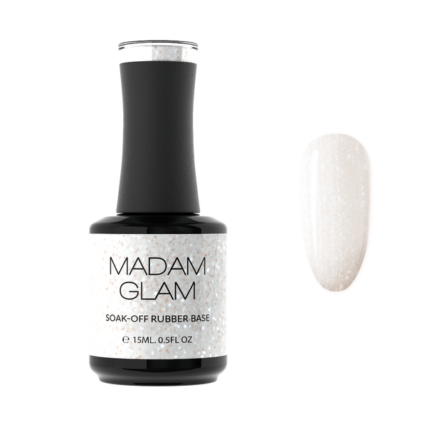 Madam_Glam_Clear_Rubber_Base_Shimmer_White_Pearl_Promise
