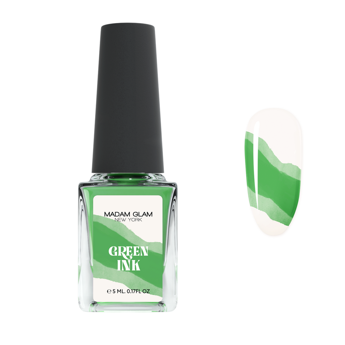 Green Nail Art Ink