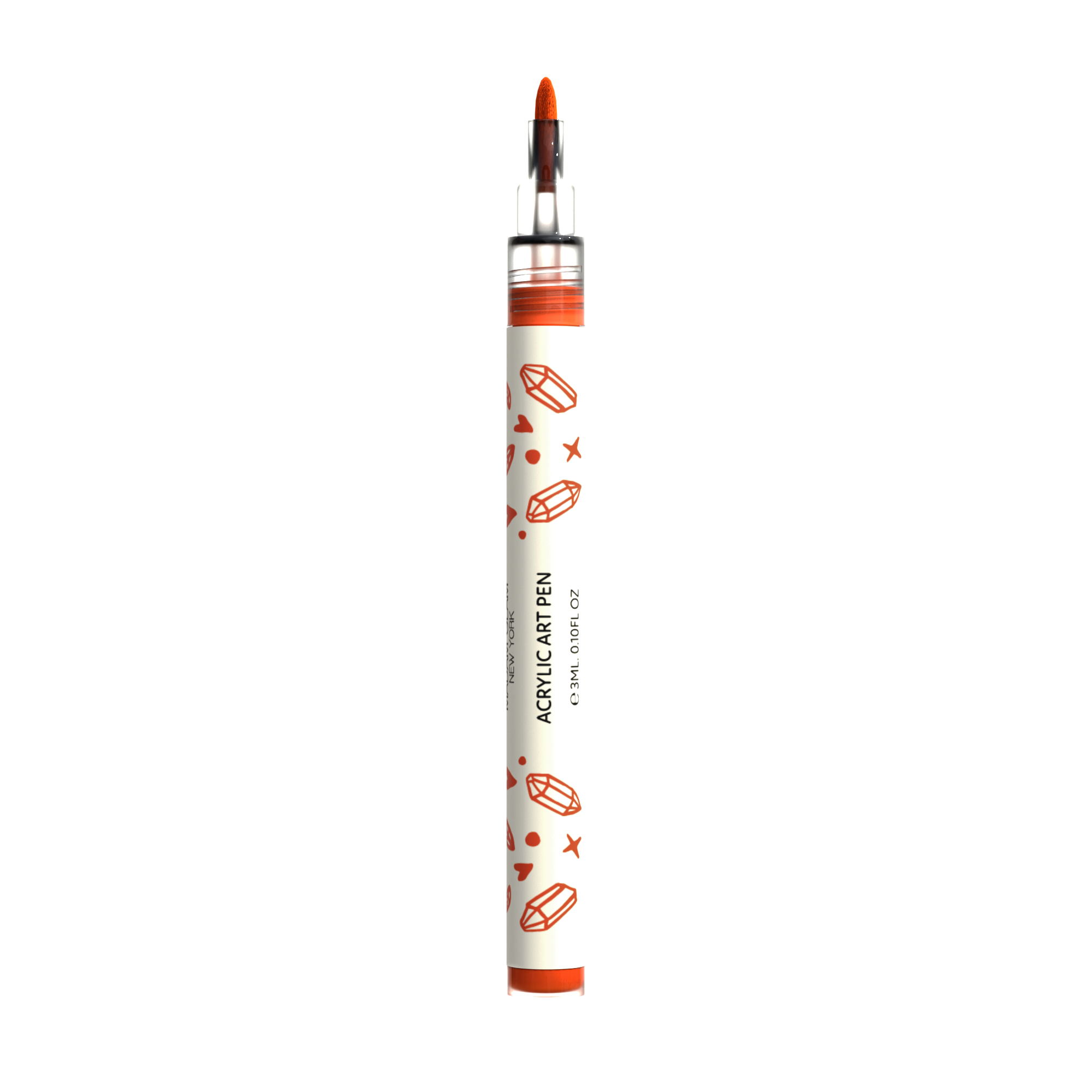 Orange Art Pen | Madam Glam