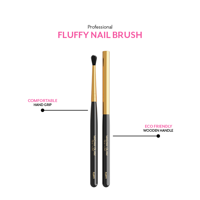 Professional Fluffy Nail Brush