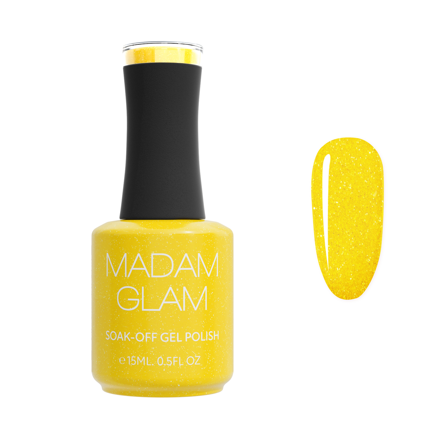 Madam_Glam_Soak_Off_Gel_Neon_Glittery_Neon_Honey