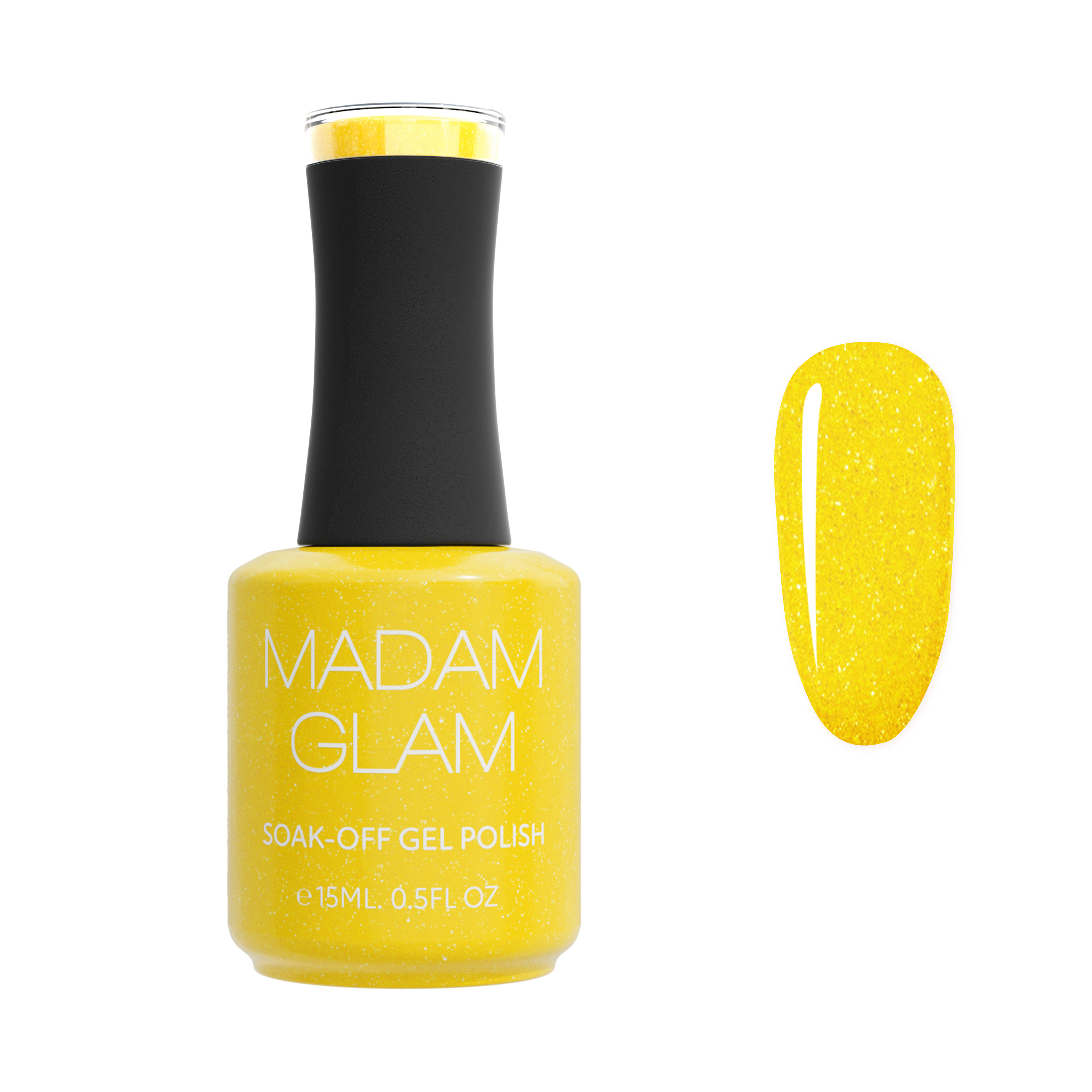 Madam_Glam_Soak_Off_Gel_Neon_Glittery_Neon_Honey