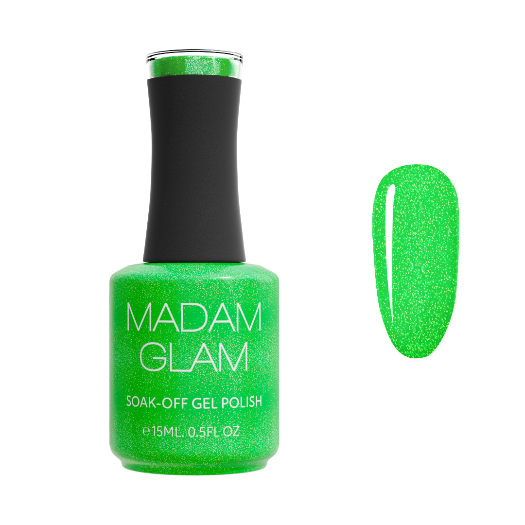 Madam_Glam_Soak_Off_Gel_Neon_Glittery_Sizzling_Lime