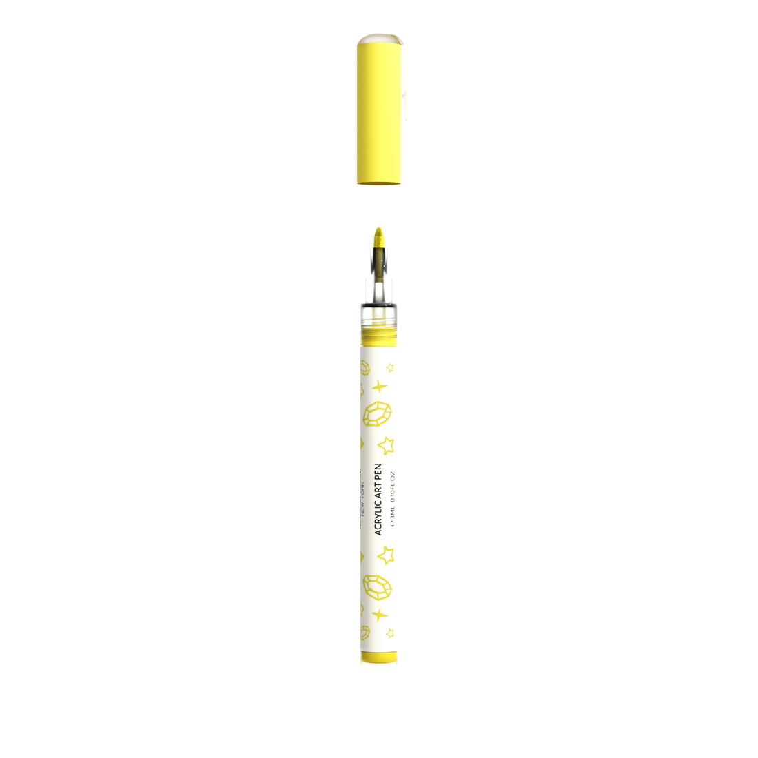 Yellow Art Pen | Madam Glam