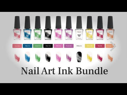 White Nail Art Ink