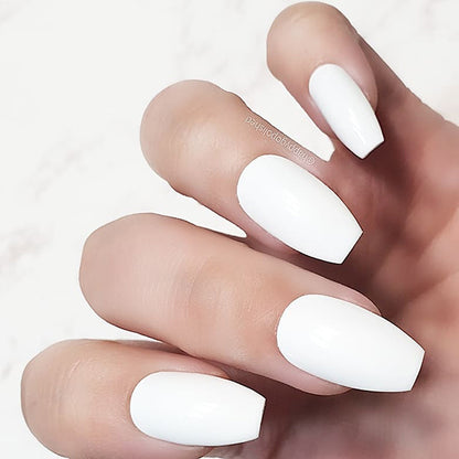 White Soak Off Gel Polish - Perfect White - Madam Glam