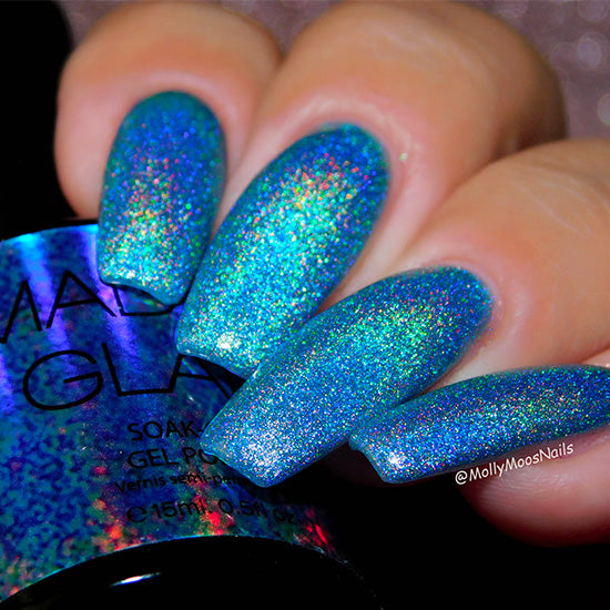 Frosty - Blue | Soak Off Gel Nail Polish | HEMA-Free | Vegan | Madam Glam